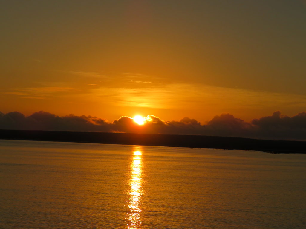 Magnificient Sunrise Over the Galapagos