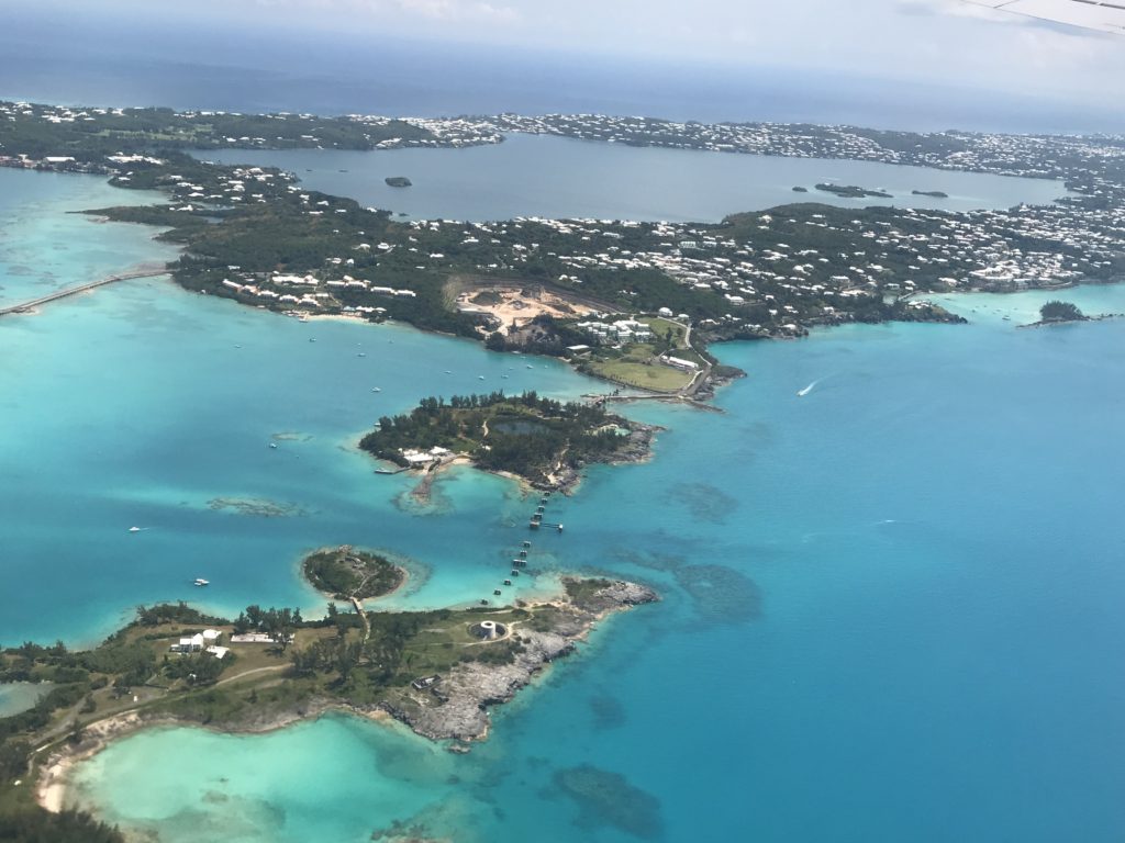 Stunning Arial View Of Bermuda
