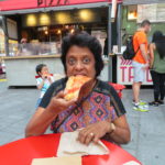 Pizza at Times Square