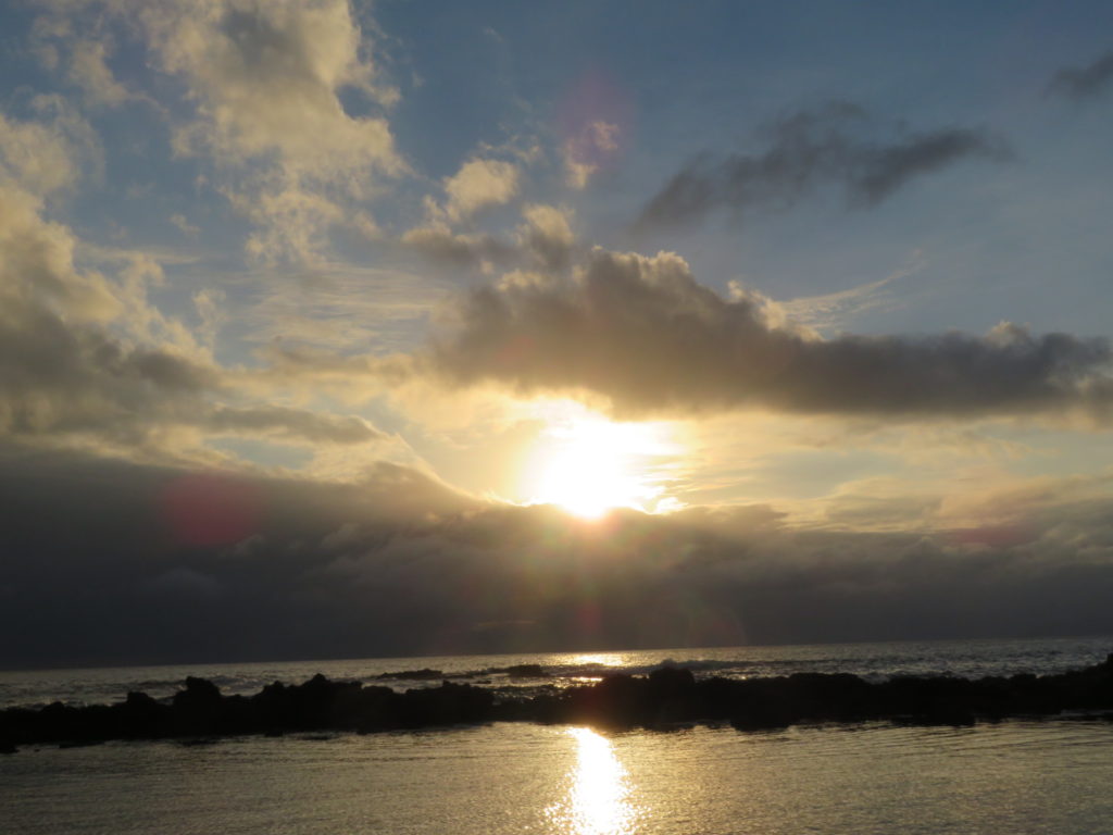 Sunset Off Santa Cruz