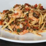 Sarath's Tomato Seafood Pasta