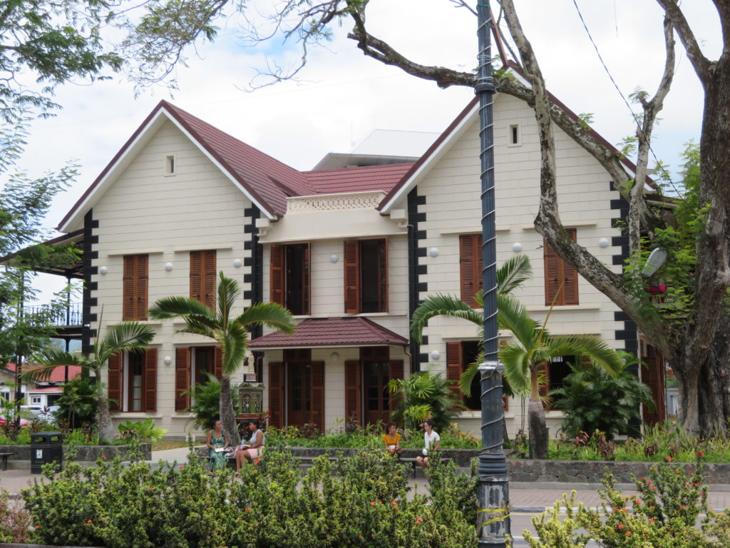 Beautiful Building at Victoria Seychelles