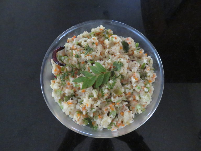 Uppuma Recipe