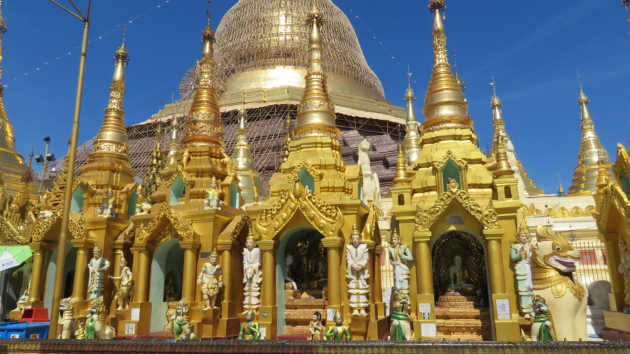 Shwedagon Pagoda Yangon Myanmar