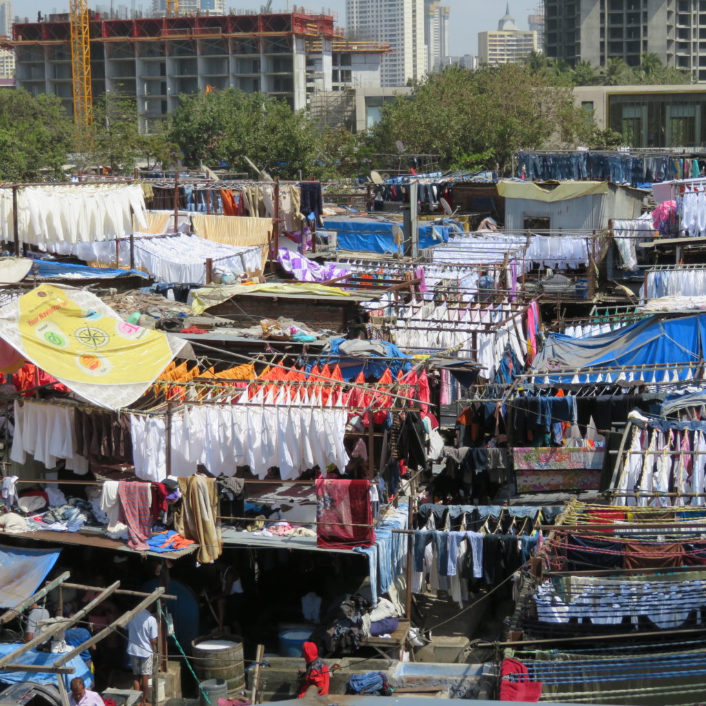 The Biggest Laundry in the World called the Dhobi Ghat in Our Mumbai India Travel Blog