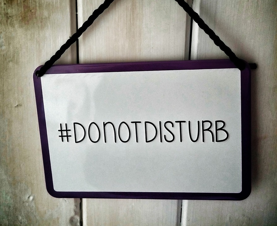 Do Not Disturb Sign