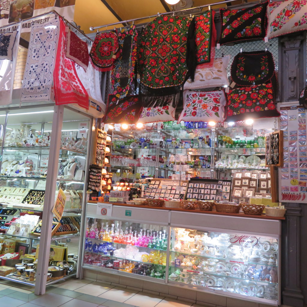 Inside Great Market Hall in Budapest Hungarynnngg