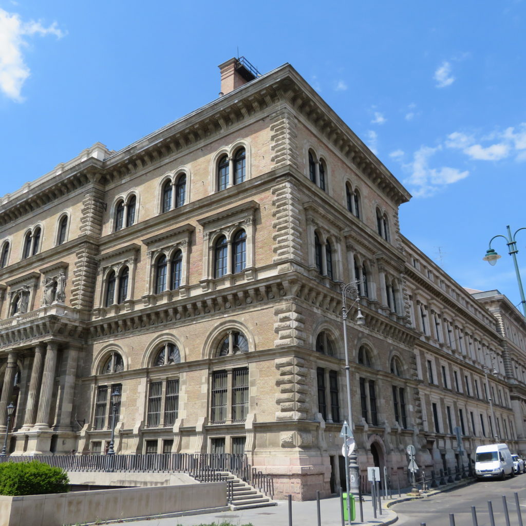 Magnificent Building on Pest Side of Budapest