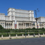 Magnificent Palace of Parliament in Bucharest