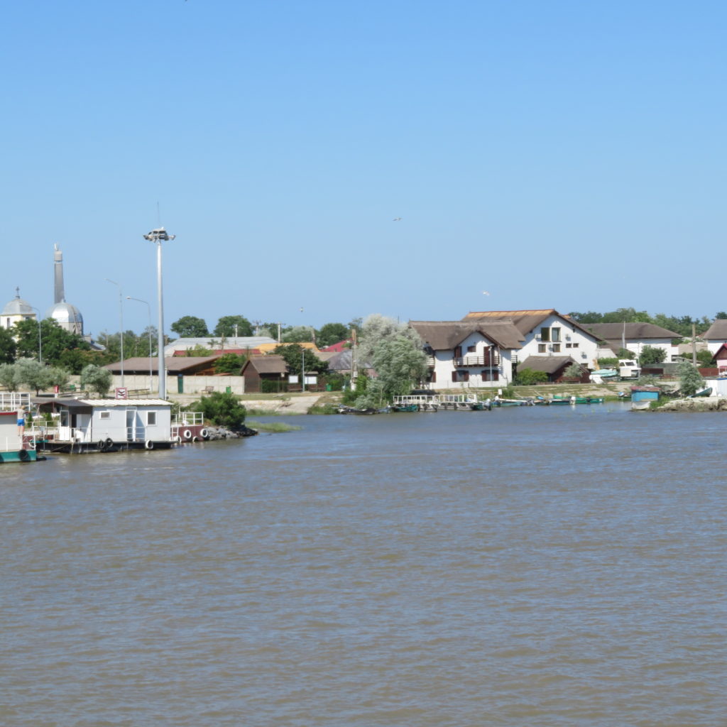 On Danube River Close to the Black Sea Romania