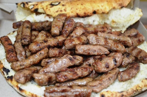 Minced Meat Fingers called Cevapi in Serbia