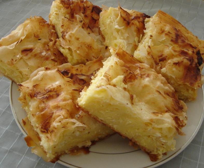 Delicious Serbian Gibanica Cheese Pie
