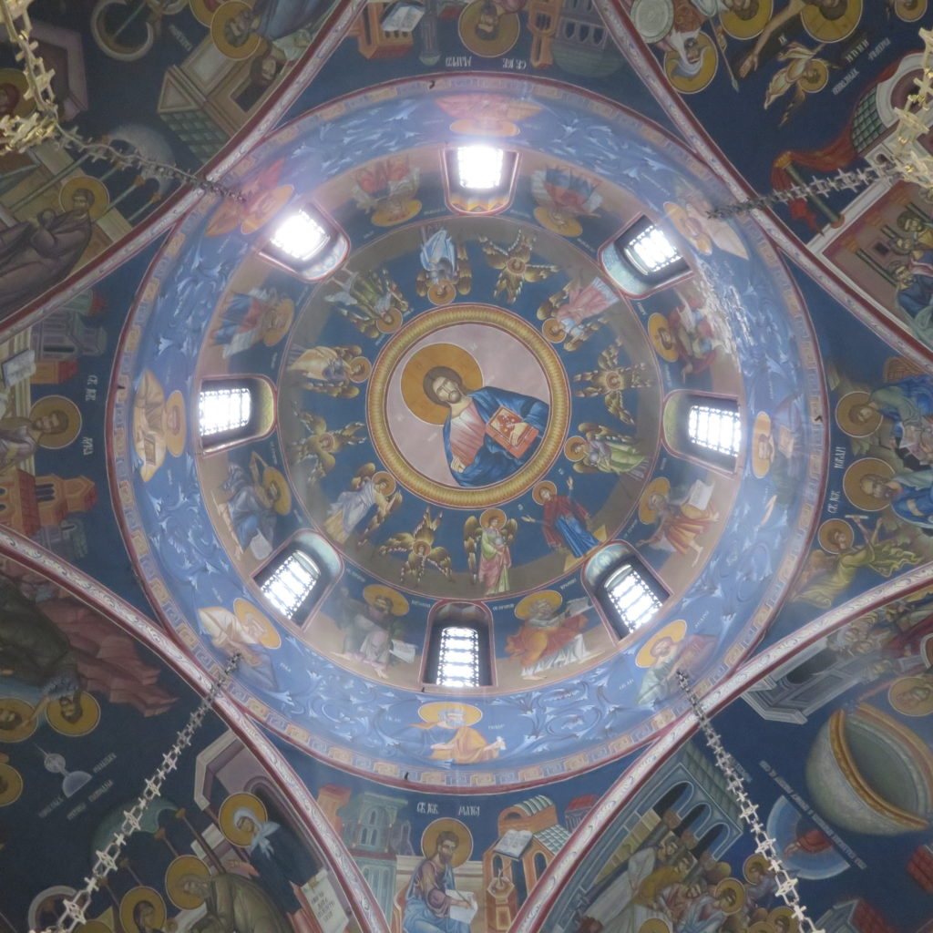 Dome of Orthodox Cathedral in Belgrade Serbia