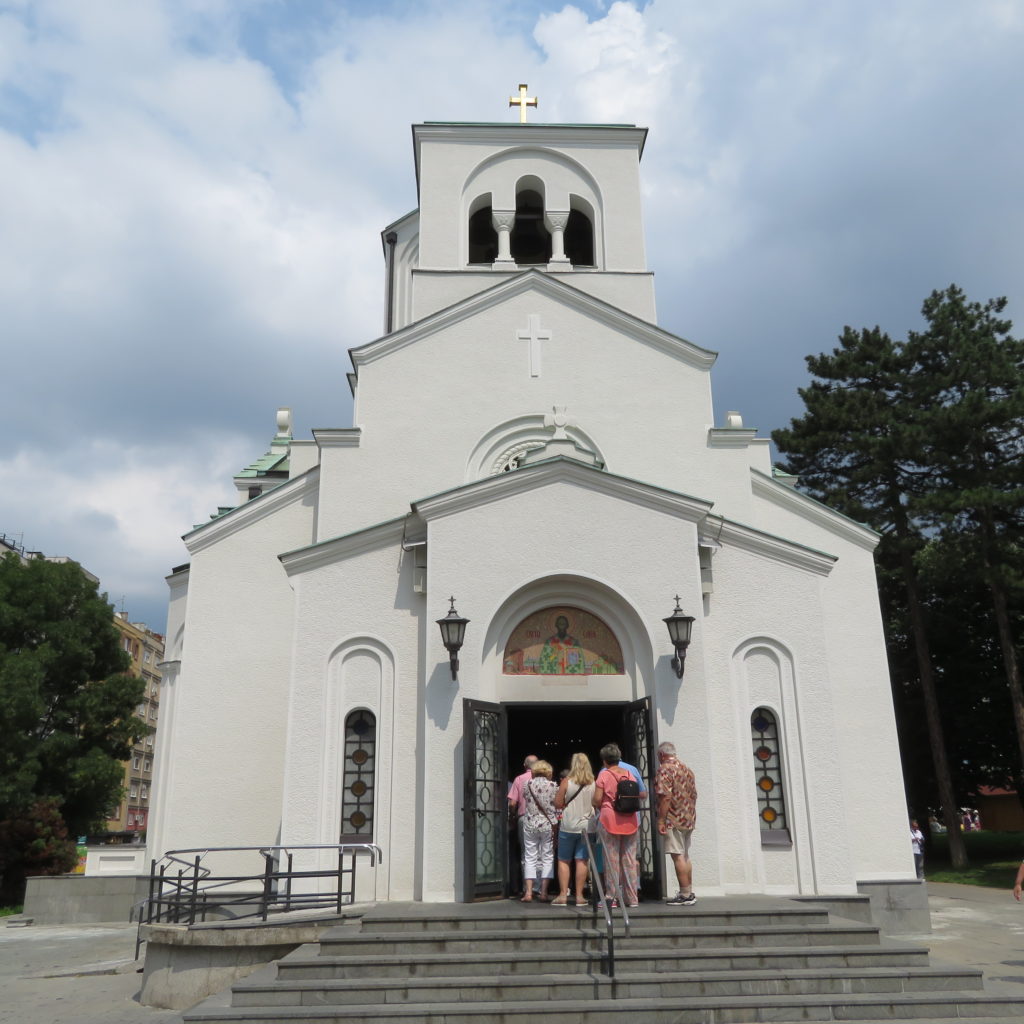 Chapel Near St. Sava Cathedral in Belgrade