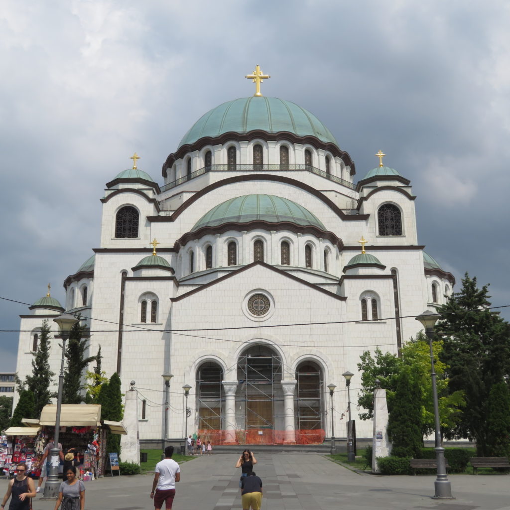 Awesome St. Sava Orthodox Cathedral in Belgrade Serbia