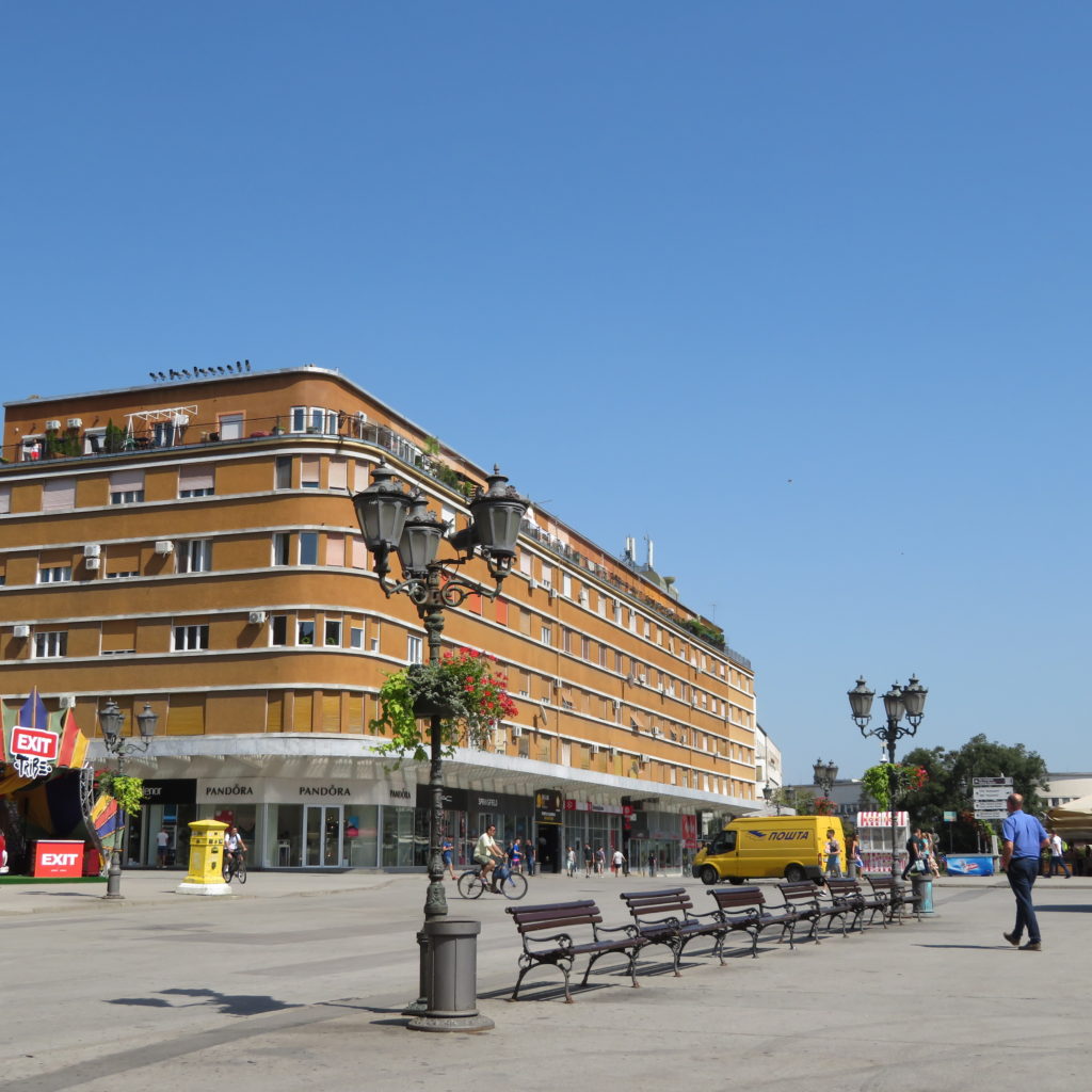 Beautiful Building at Novi Sad Serbia