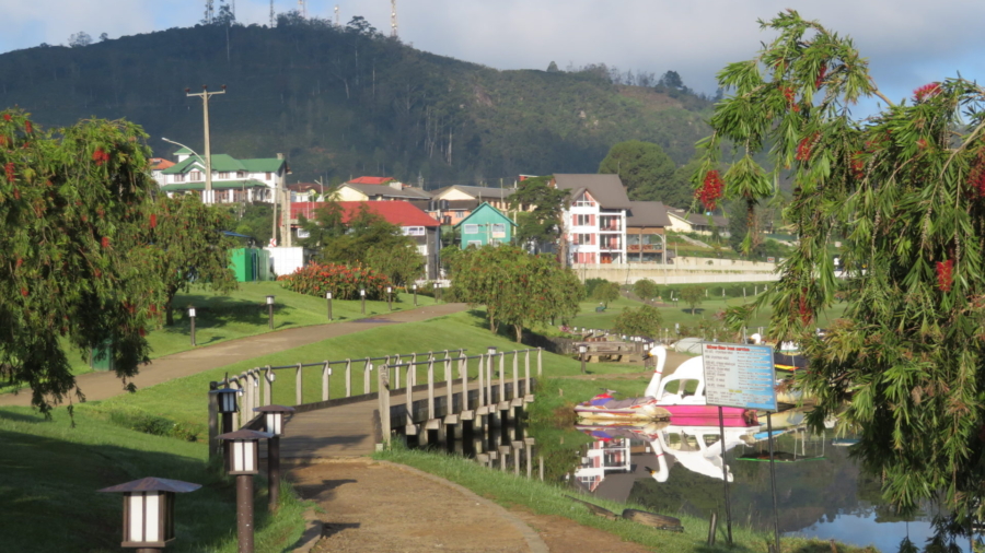 Beautiful Lake Gregory Sri Lanka