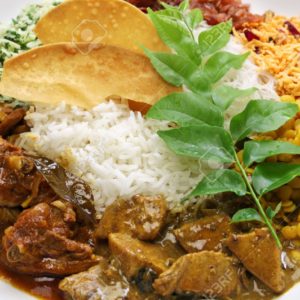 Sri Lankan Rice and Curry