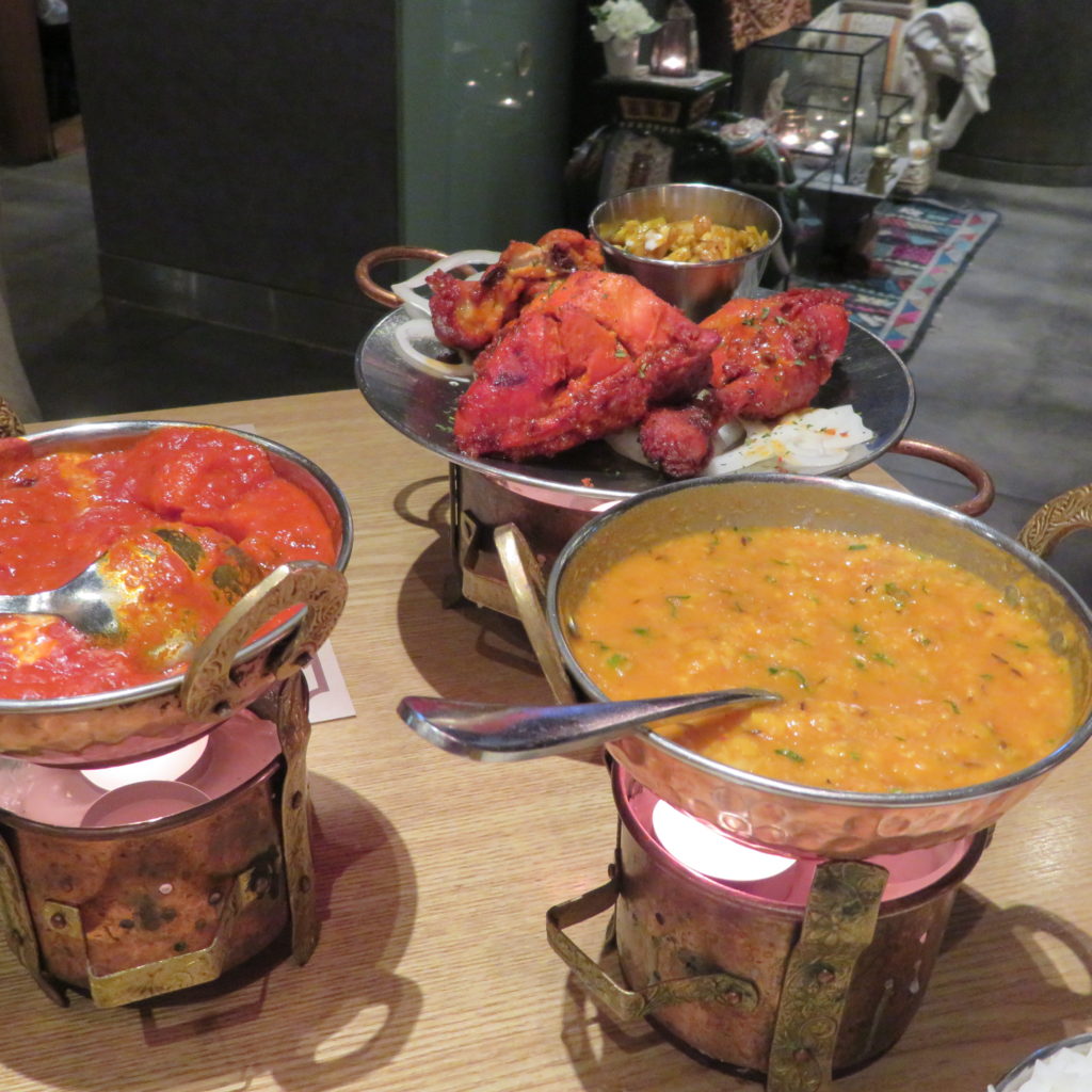Indian Meal in Seoul South Korea