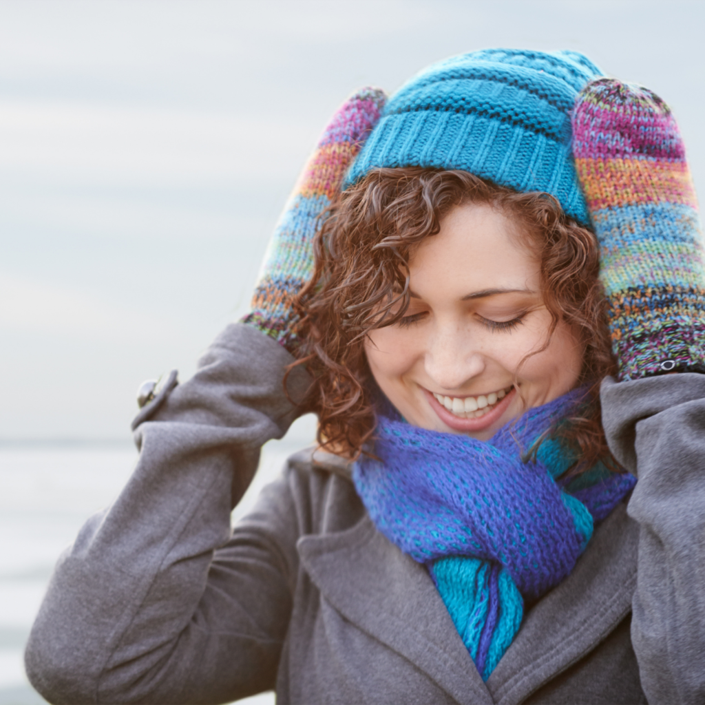 Lady Dressed for Winter - On Trip