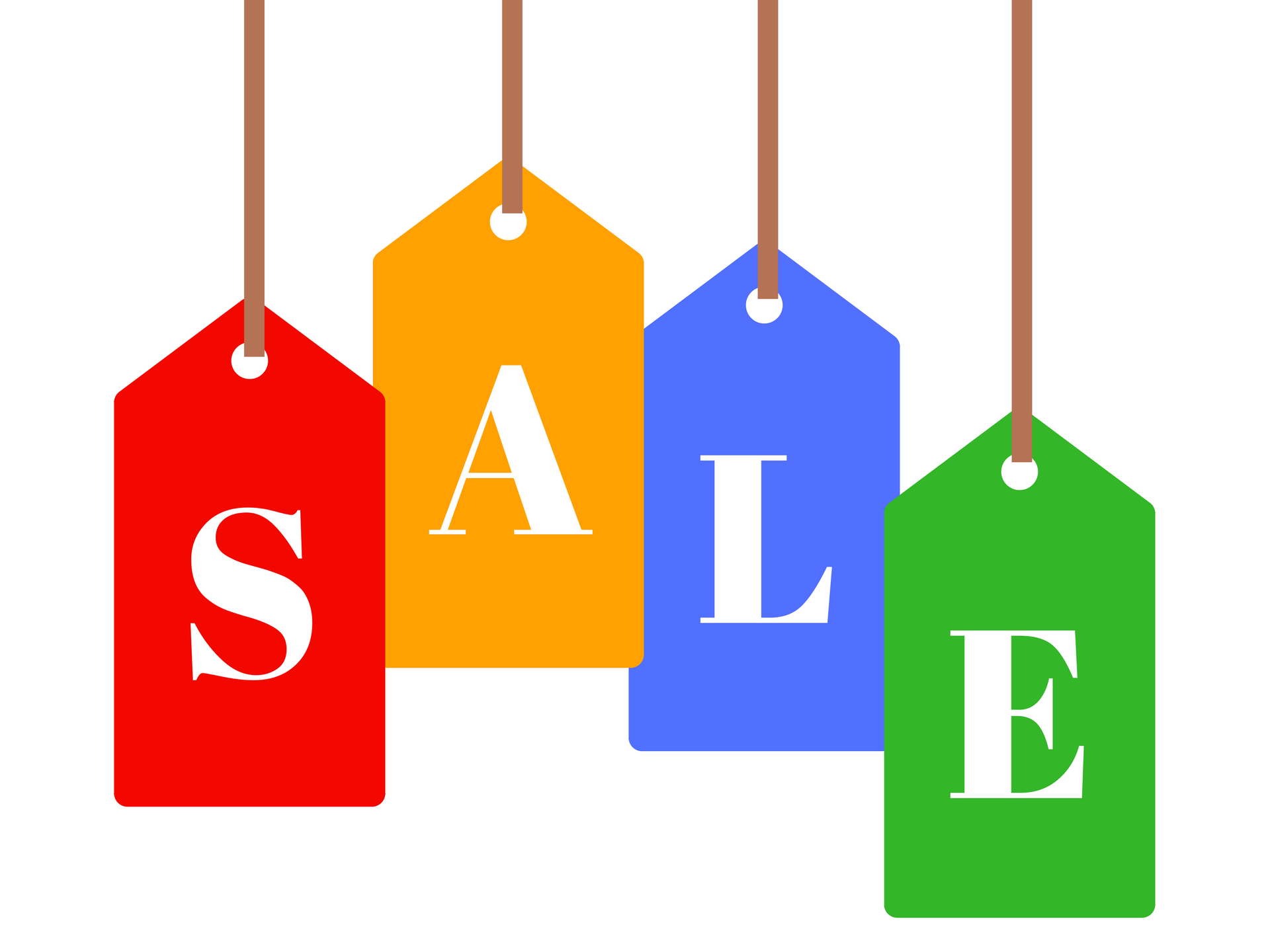 Colorful Sale Sign