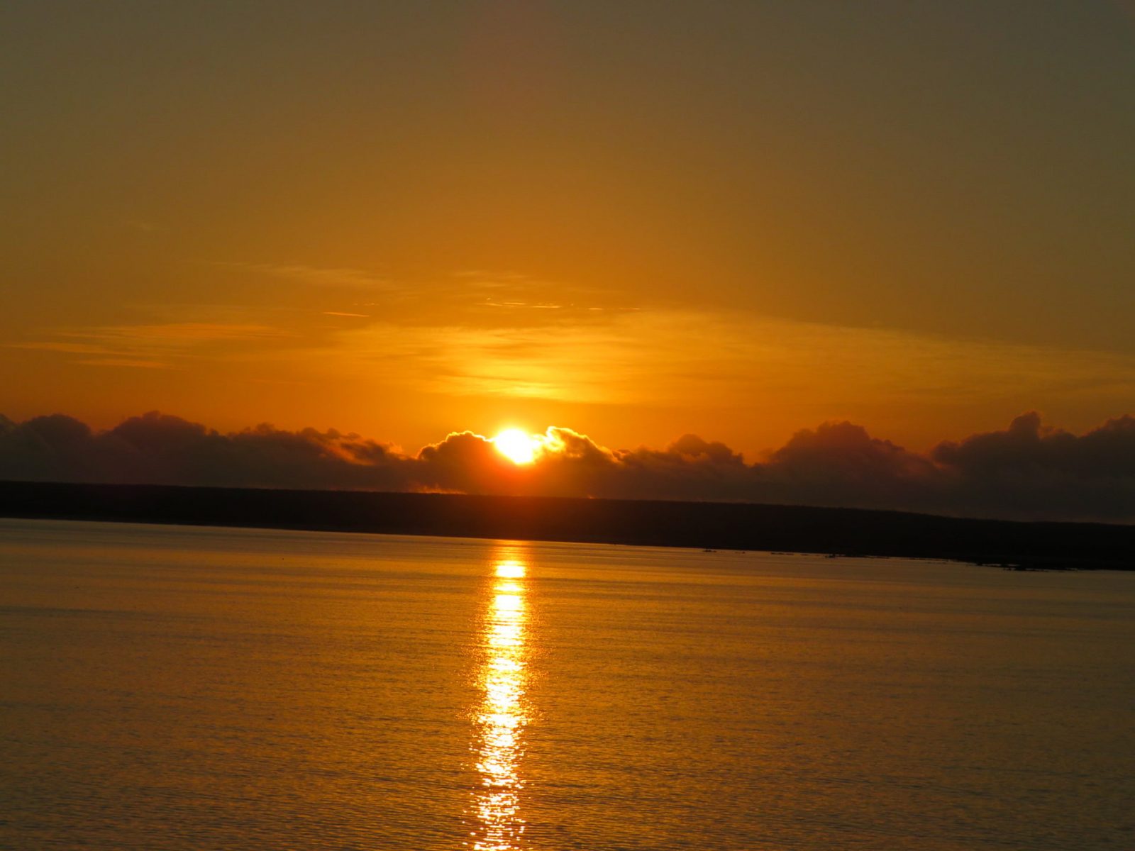 Magnificient Sunrise Over the Galapagos