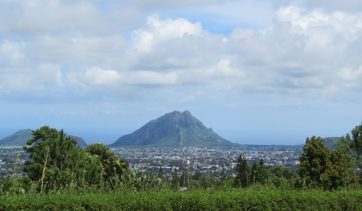 Beautiful Countryside at Curepipe Mauritius