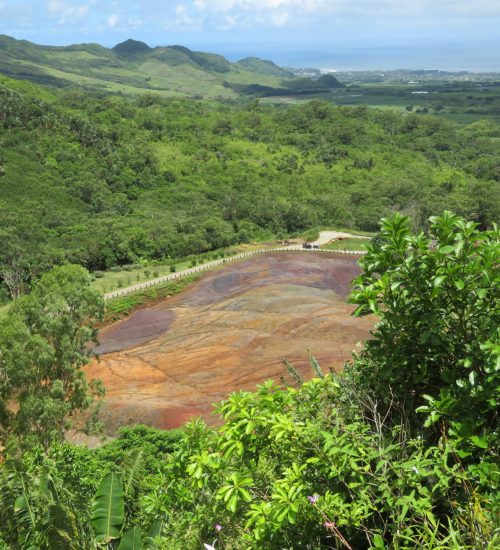 View of the Awesome 23 Colored Earth