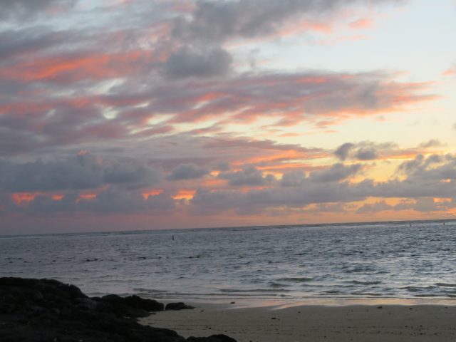 Glorious Sunrise at Belle Mare Mauritius