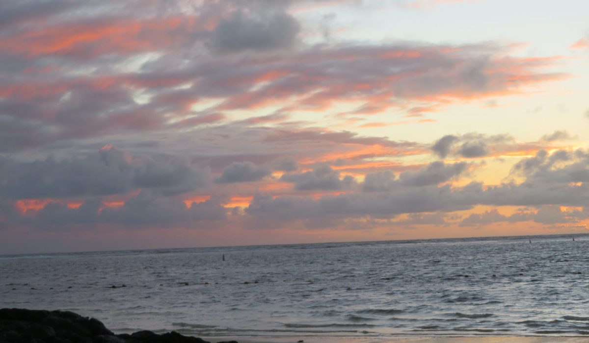 Glorious Sunrise at Belle Mare Mauritius