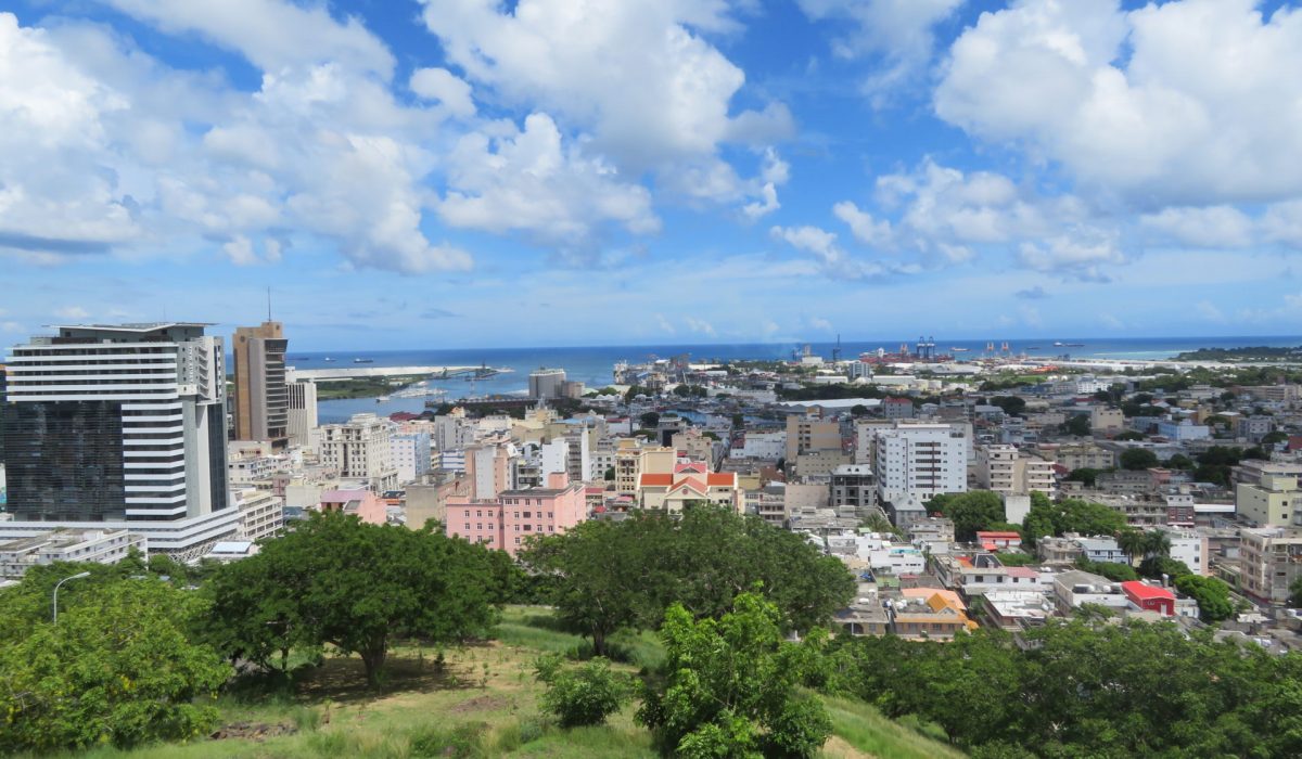 Panoramic View of Port Louis Mauritius