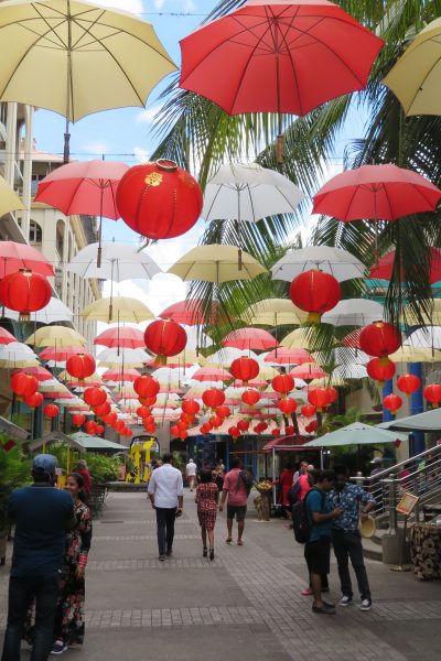 Ready for Chinese New Year at Port Louis