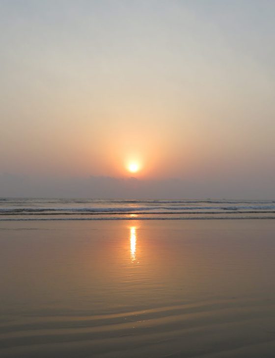 Magnificent Sunset At Cox's Bazar