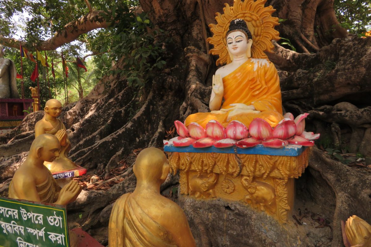 Statue Of Lord Buddha At Ramu Bangladesh