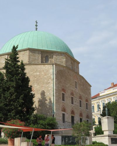 Former Mosque Now a Cathedral at Pecs Hungary