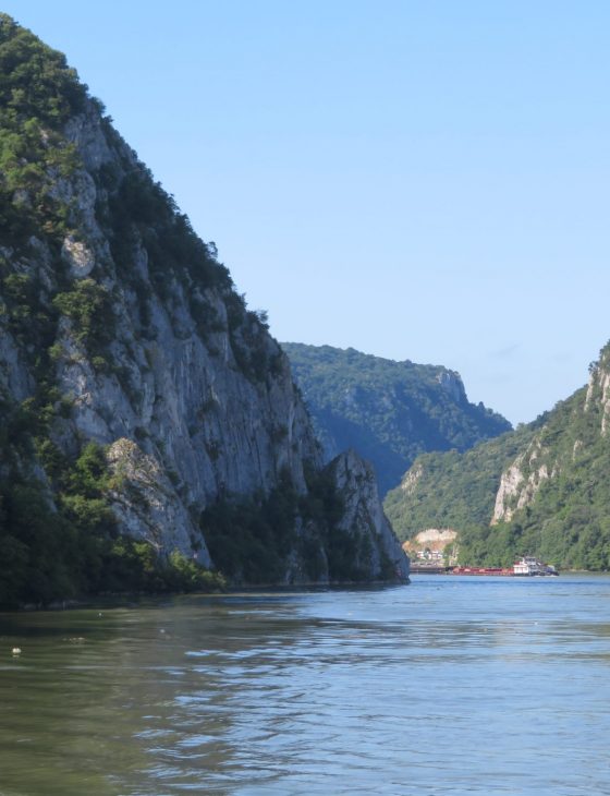 Sailing Through the Beautiful Iron Gate Gorge