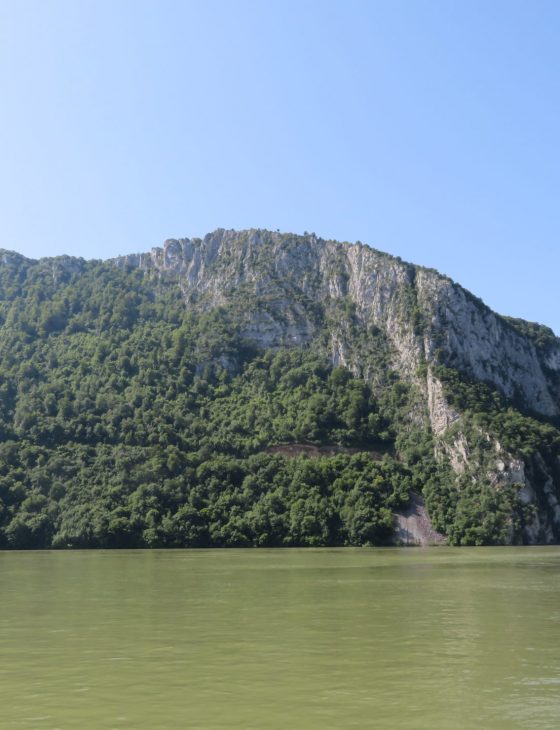 Sailing Through the Beautiful Iron Gate Gorge