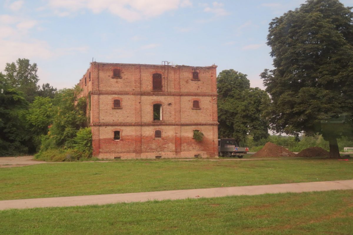 Building at Vukovar Croatia