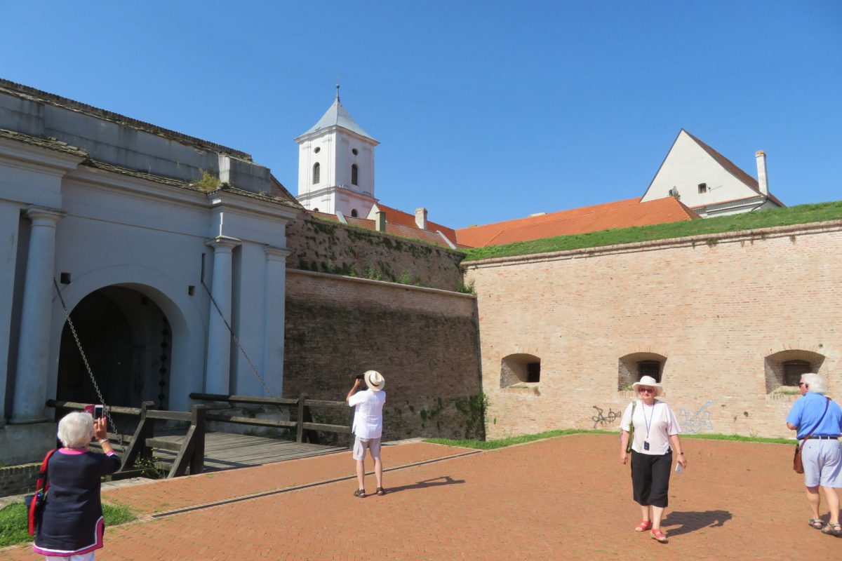Old Town Square at Osijek Croatia