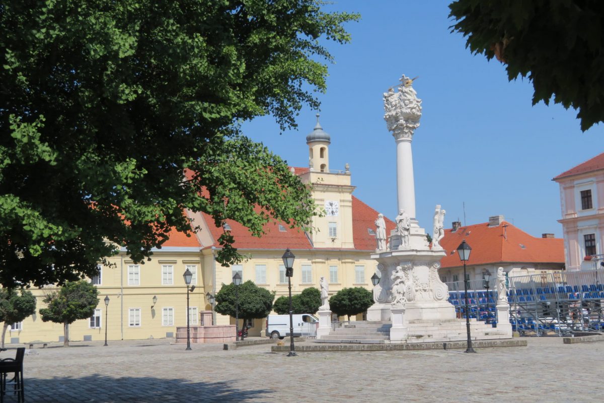 Main Square at Osijek Croatia