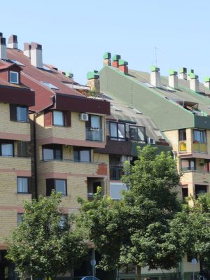 Beautiful Buildings at Osijek Croatia