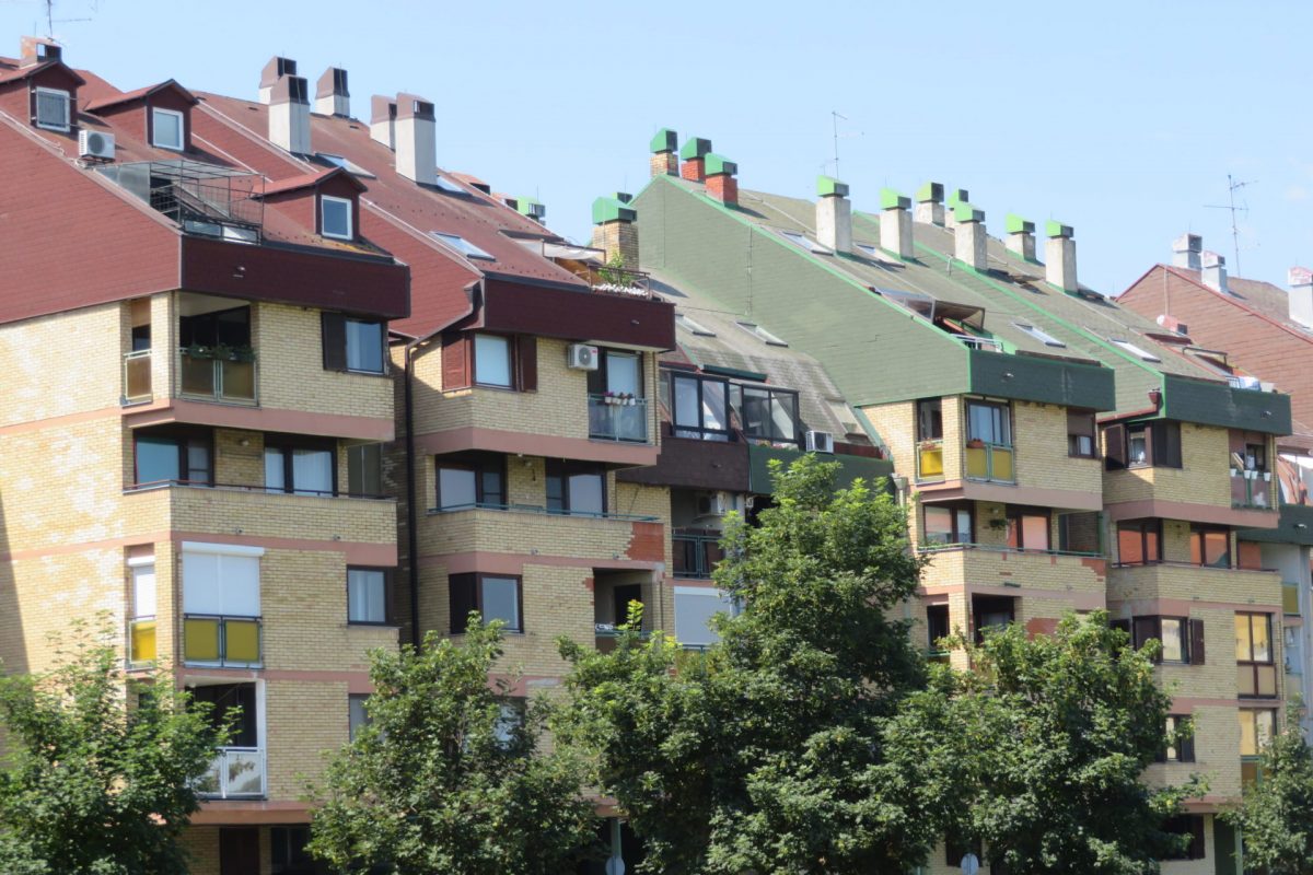 Beautiful Buildings at Osijek Croatia