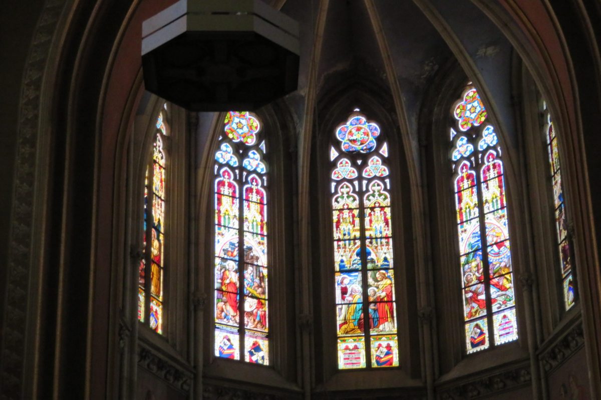 Inside Church at Osijek Croatia