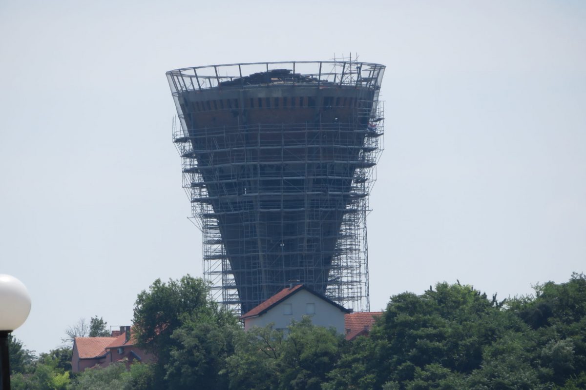 Famous Water Tower at Osijek Croatia