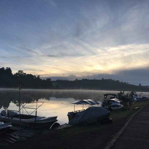 Early Morning at Lake Gregory in Nuwara Eliya