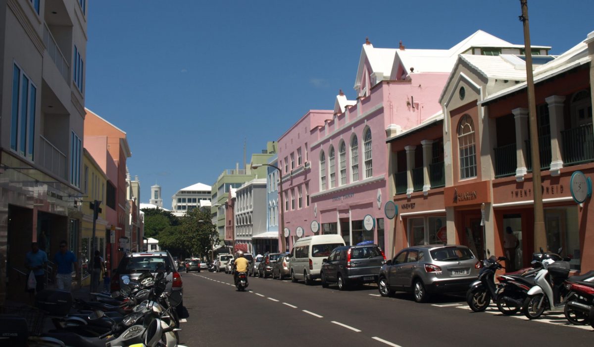 Busy Street In Hamilton