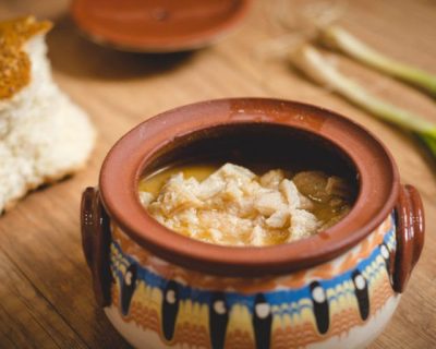 Yummy Looking Shkembe Soup in Bulgaria