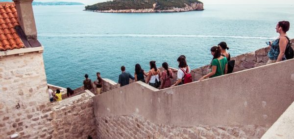 On the Magnificent Walls of Dubrovnik Croatia