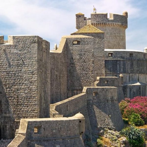 View of the Walls of Dubrovnik