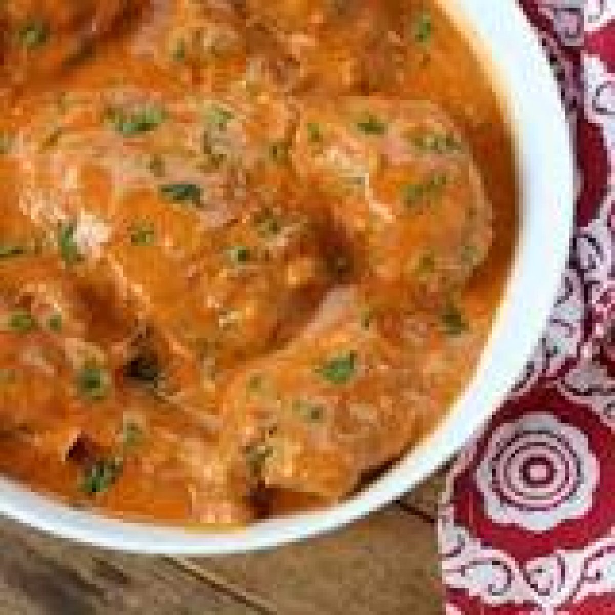 Dish of Hungarian Chicken Paprikash